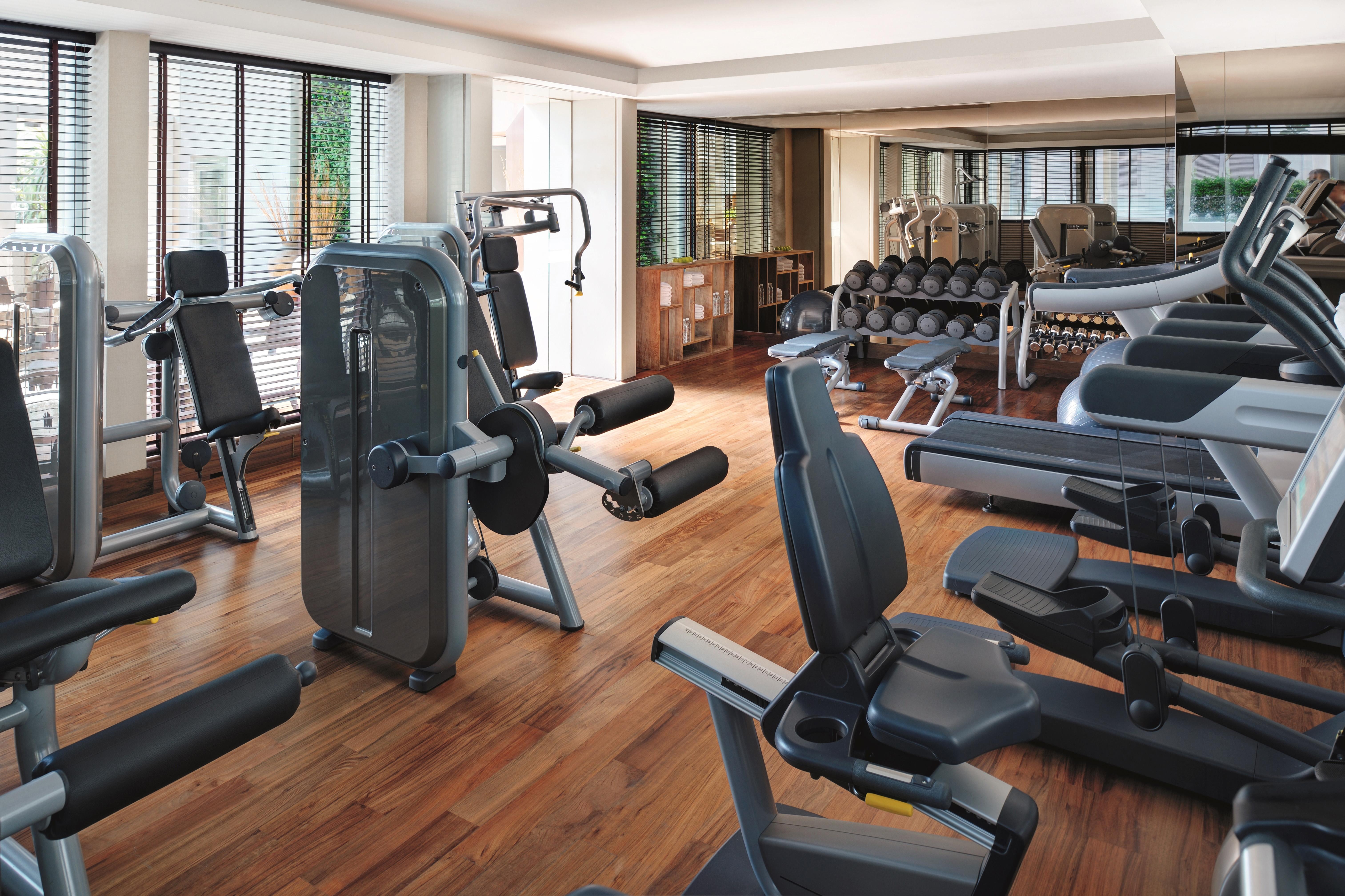 Oasia Resort Sentosa By Far East Hospitality Singapur Dış mekan fotoğraf The gym at the Mandarin Oriental, Munich